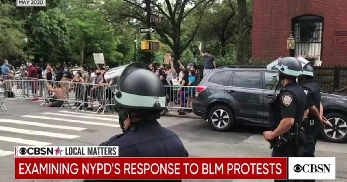 Reexamining NYPD's response to the Black Lives Matter
protests 1