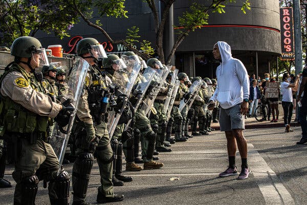 A Year After George Floyd, Los Angeles Confronts Its Future
and Its Past 1