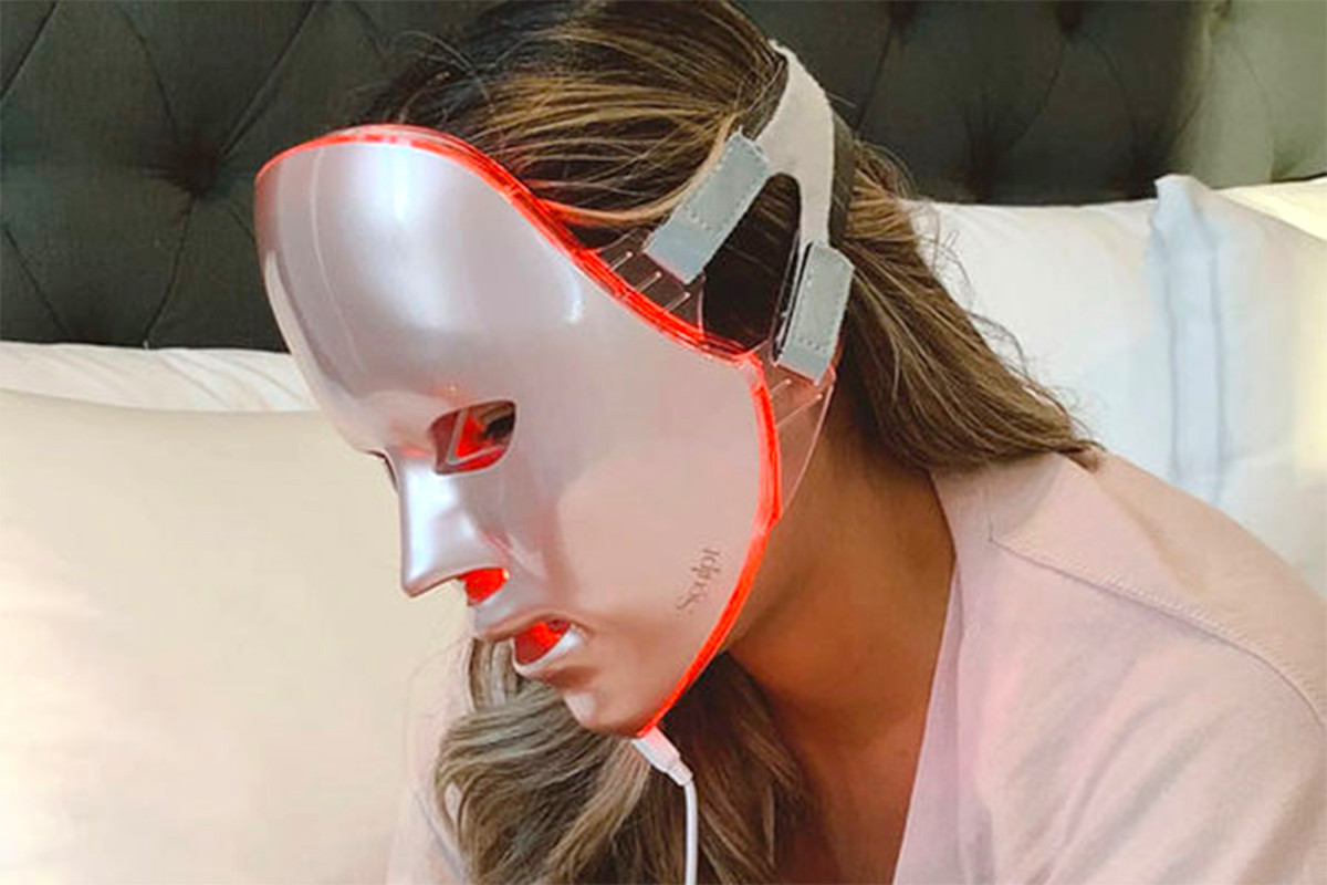 Rejuvenate skin with this LED light therapy mask on sale for
$25 off 1