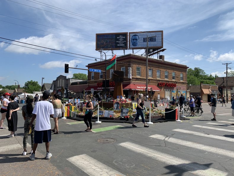 More Than a Dozen Shots Heard at George Floyd Square on
One-Year Anniversary 1