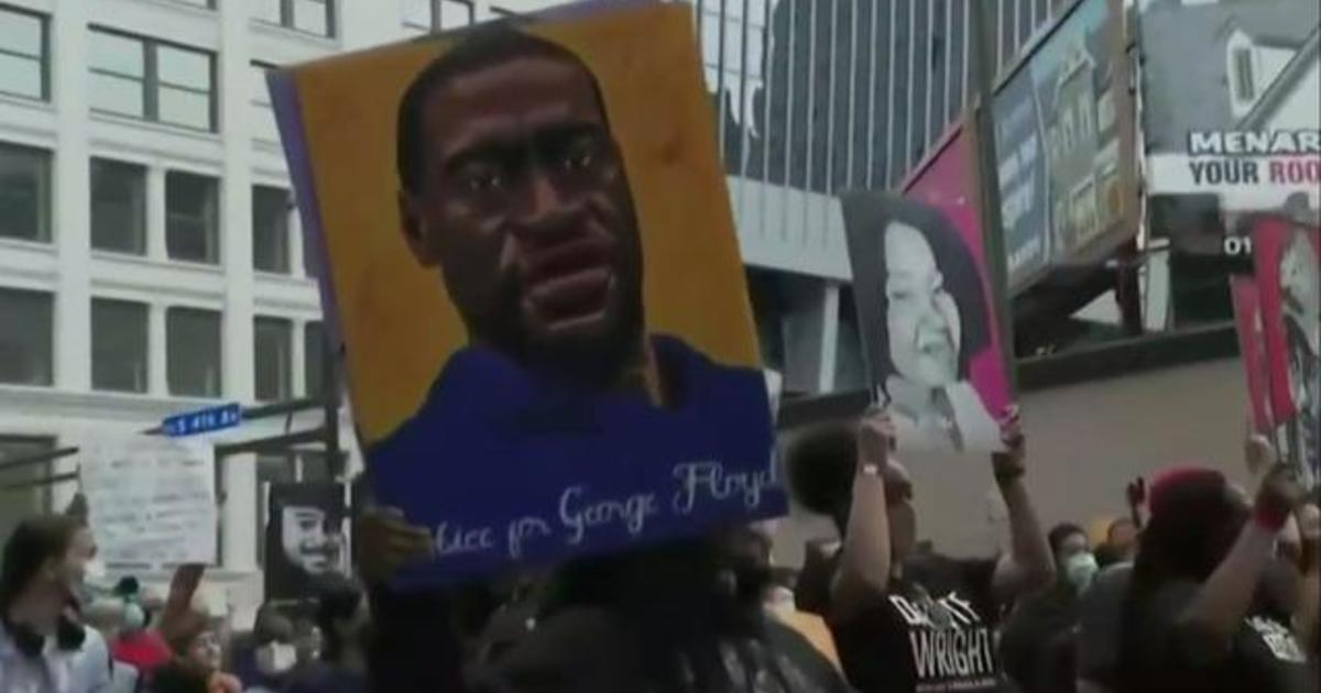 What has changed a year after George Floyd's death? 1