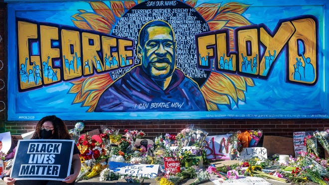 Shots fired near George Floyd Square in Minneapolis as
community marks anniversary of his death 1