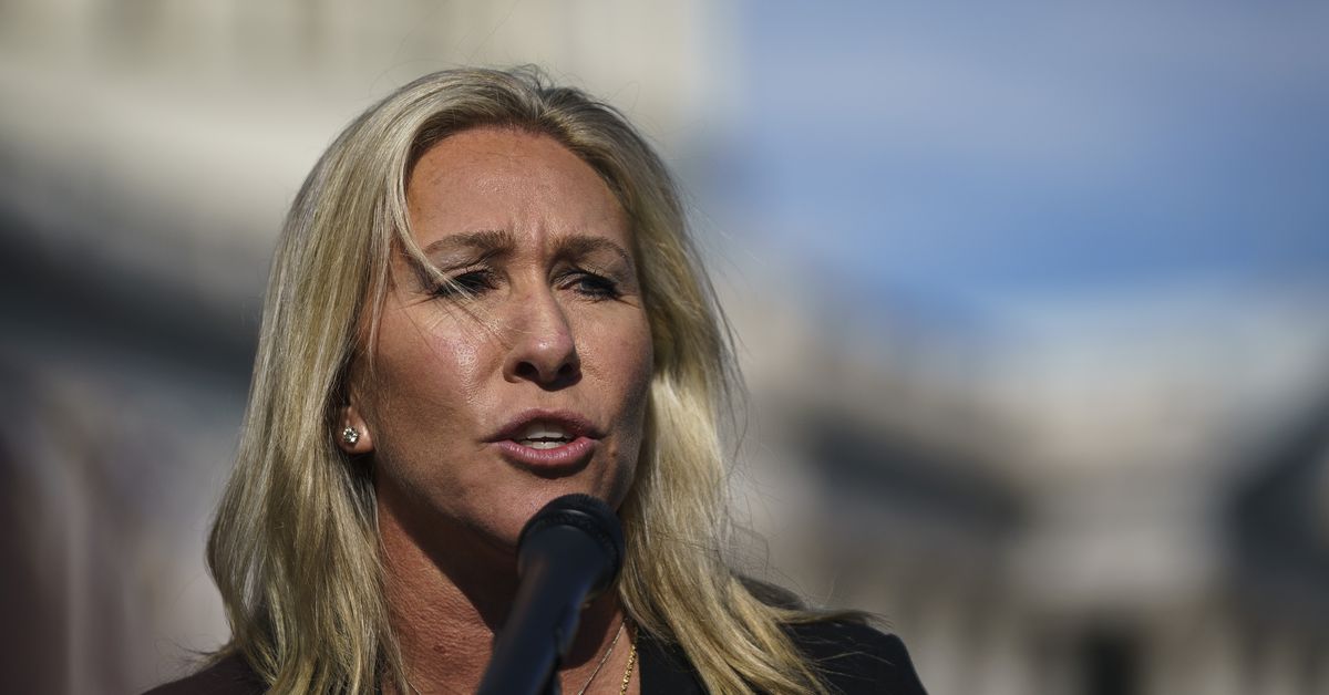 House Republicans should discipline Rep. Marjorie Taylor
Greene after her comments about masks, Jews and the
Holocaust 1
