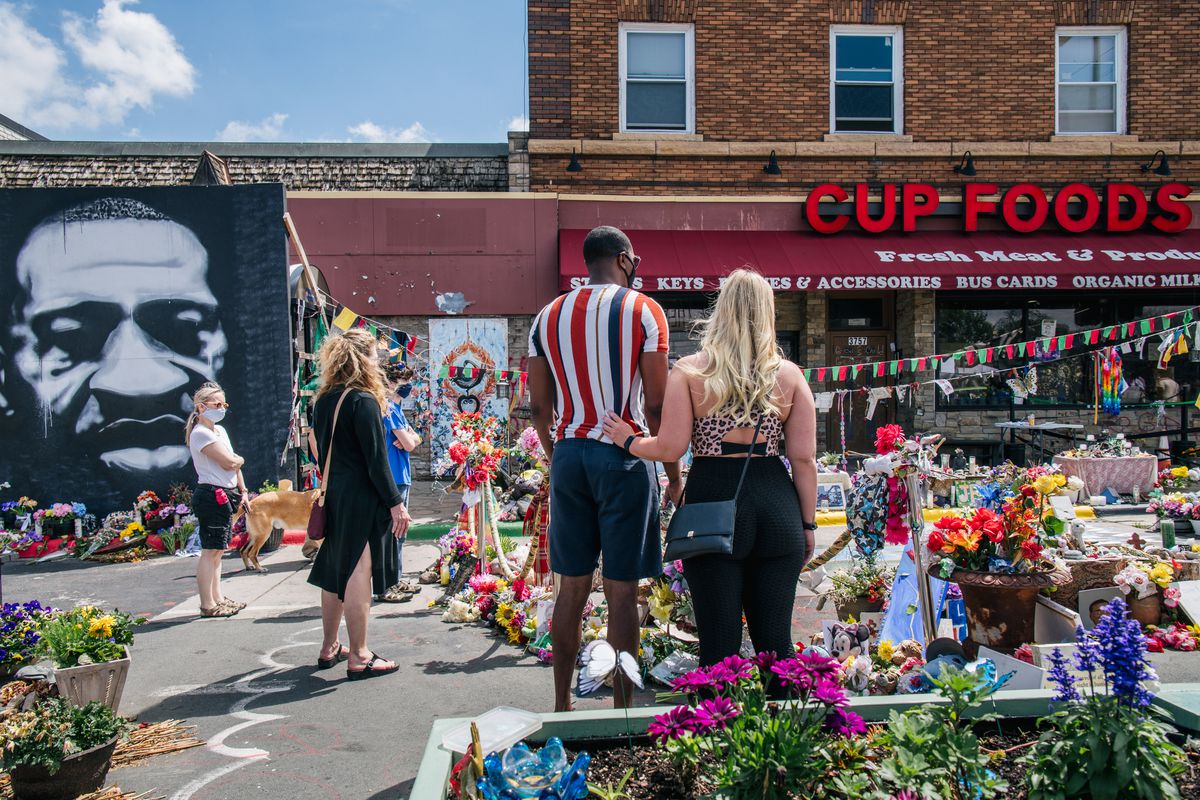 Rallies, moments of silence honor George Floyd a year
later 1