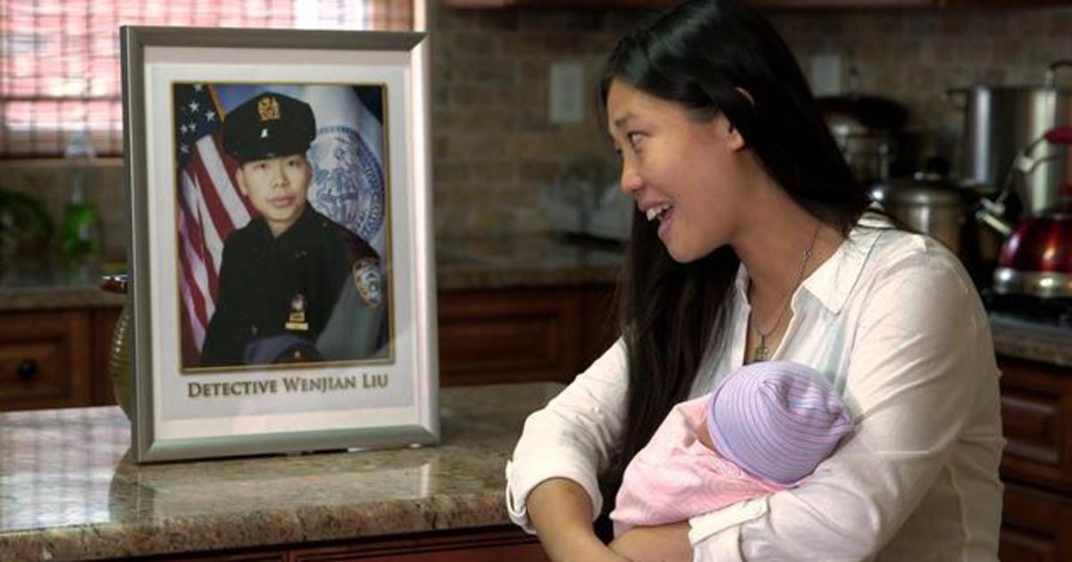 Slain NYPD officer's widow shares story of "miracle"
baby 1