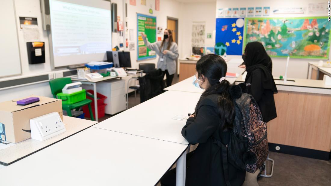 Here's why schools are on alert over new coronavirus
variants 1