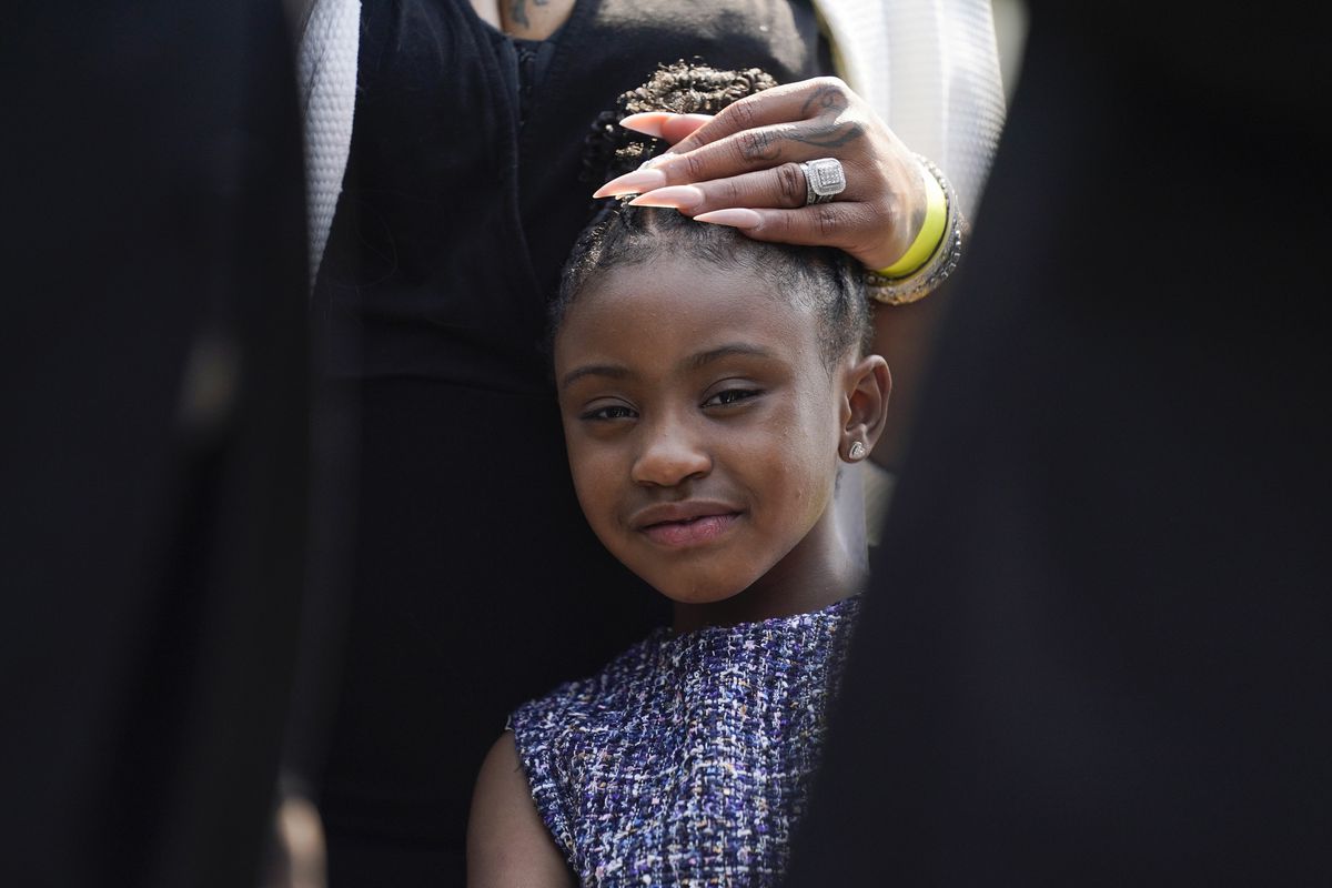 Column: George Floyd’s 6-year-old daughter thought his
murder would change the world. It didn’t. 1