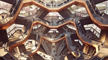The Vessel in New York is reopening, focusing on suicide
prevention after three young adults took their own lives
there 1