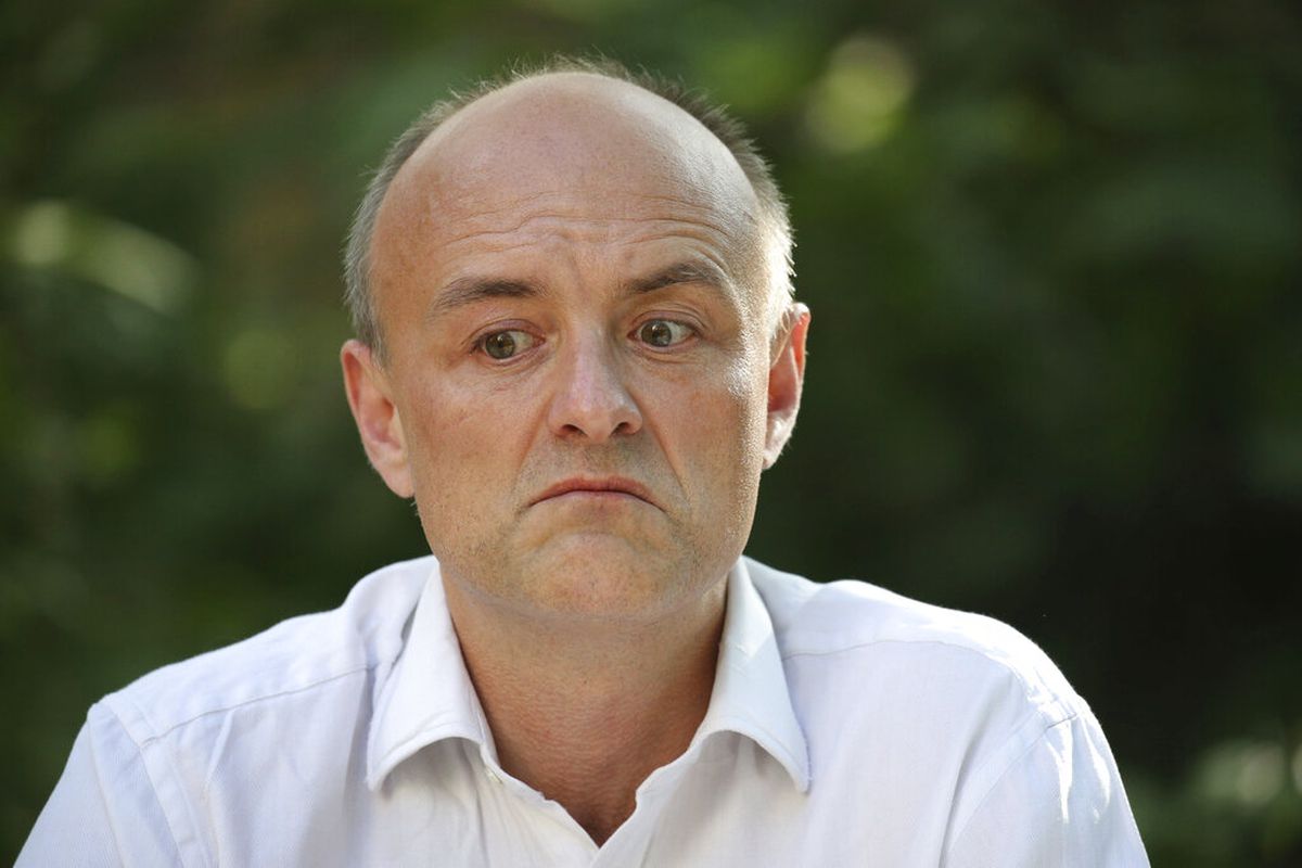 Former aide to Boris Johnson excoriates the U.K.
government’s handling of COVID-19 1