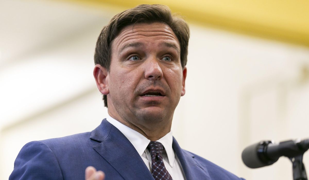 Ron DeSantis: Vaccinated New Yorkers in 'six masks' mocking
open Florida are the 'crazy' ones 1