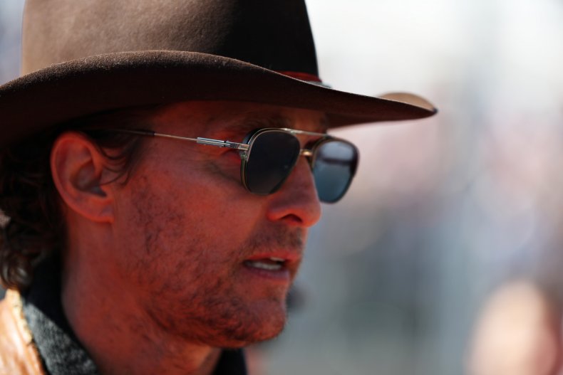 Potential Candidate for Texas Gov Matthew McConaughey Says
Anti-Maskers Aren't 'Really Scared' 1