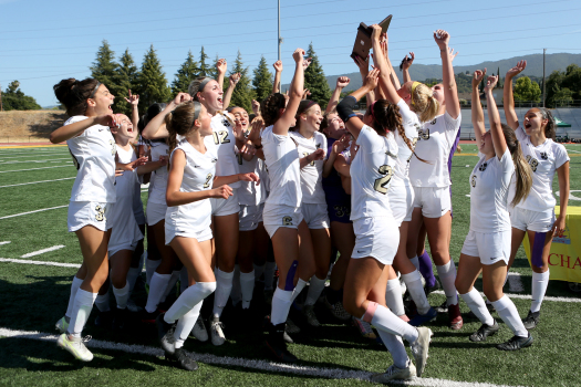 Prep soccer: Mitty girls beat Leigh to win CCS Open title as
freshman scores hat trick 1