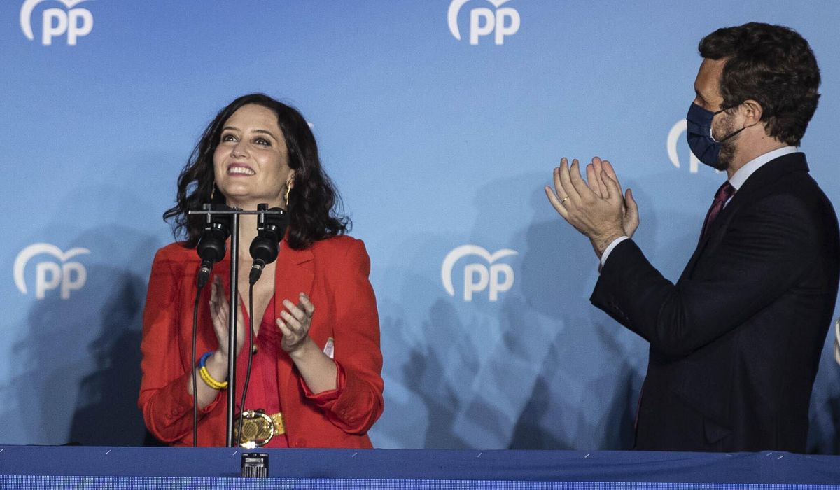 Anti-lockdown leader of Madrid revitalizes Spanish
right 1