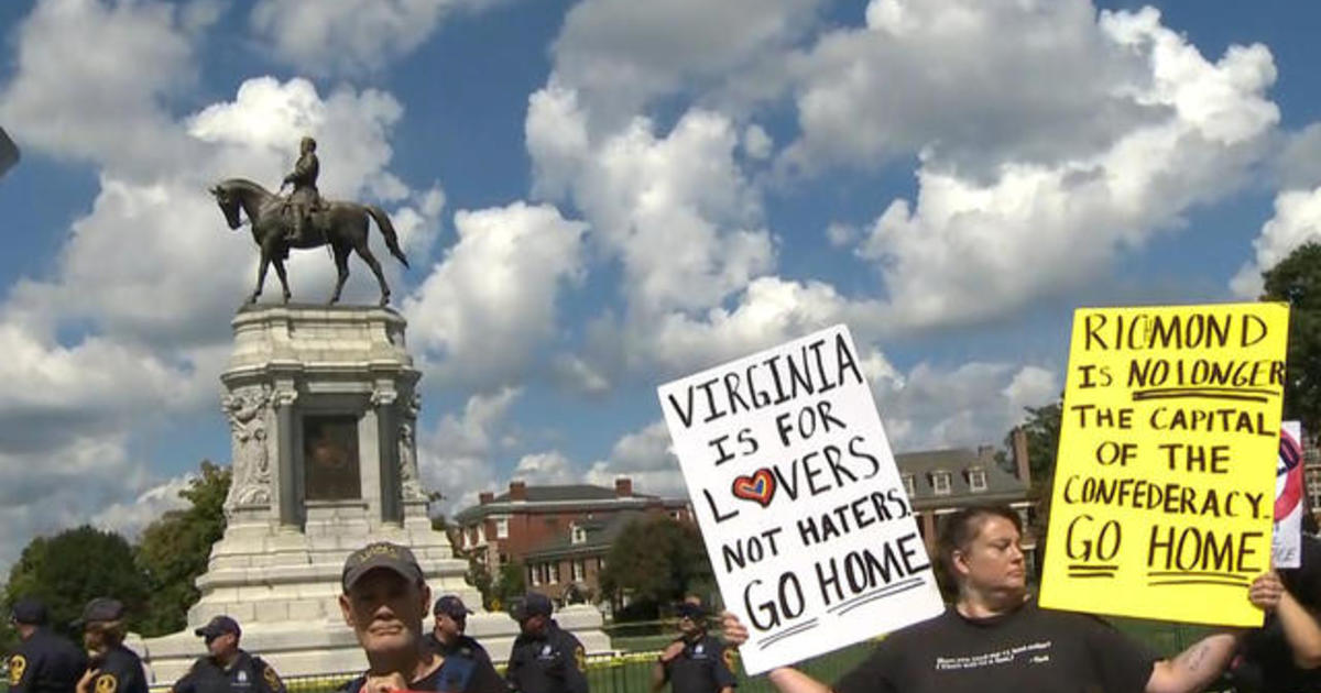 Protests over Confederate statue in Richmond,
Virginia 1