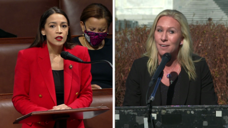 Marjorie Taylor Greene compares House mask mandates to the
Holocaust 1