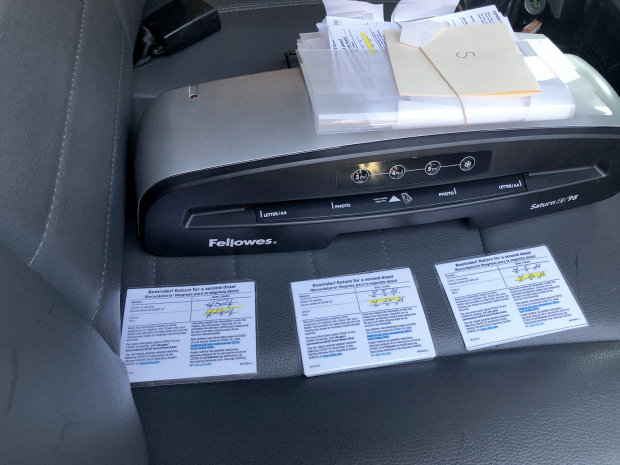 Northern California bar owner charged with multiple felonies
for allegedly selling fake Covid-19 vaccination cards, officials
say 1