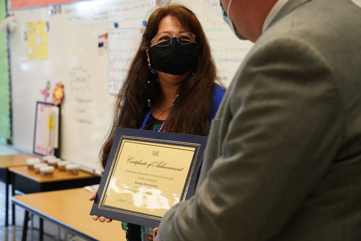 Burned out but hopeful: Teachers look back on the year of
pandemic educating, from virtual learning to fights over reopening
schools 1 Burned out but hopeful: Teachers look back on the year of
pandemic educating, from virtual learning to fights over reopening
schools 1