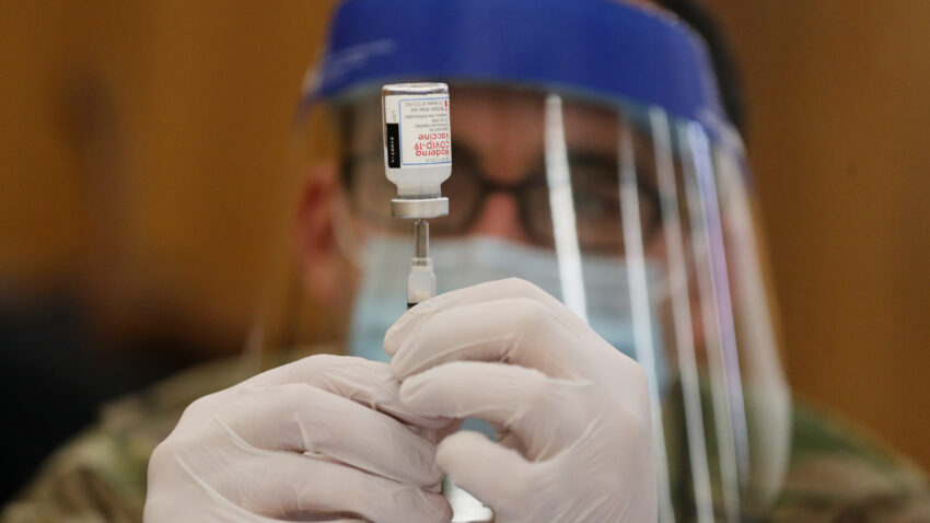 Mass. reports 2,835,762 people have been fully vaccinated
against COVID-19 1