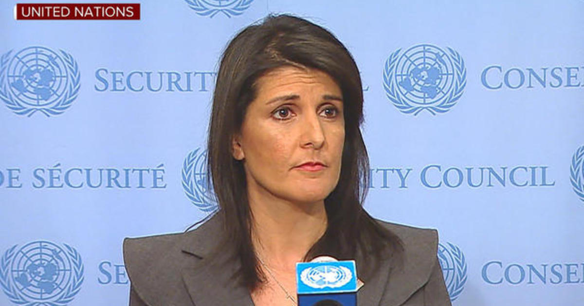 Nikki Haley addresses Iran protests, North Korea at
U.N. 1