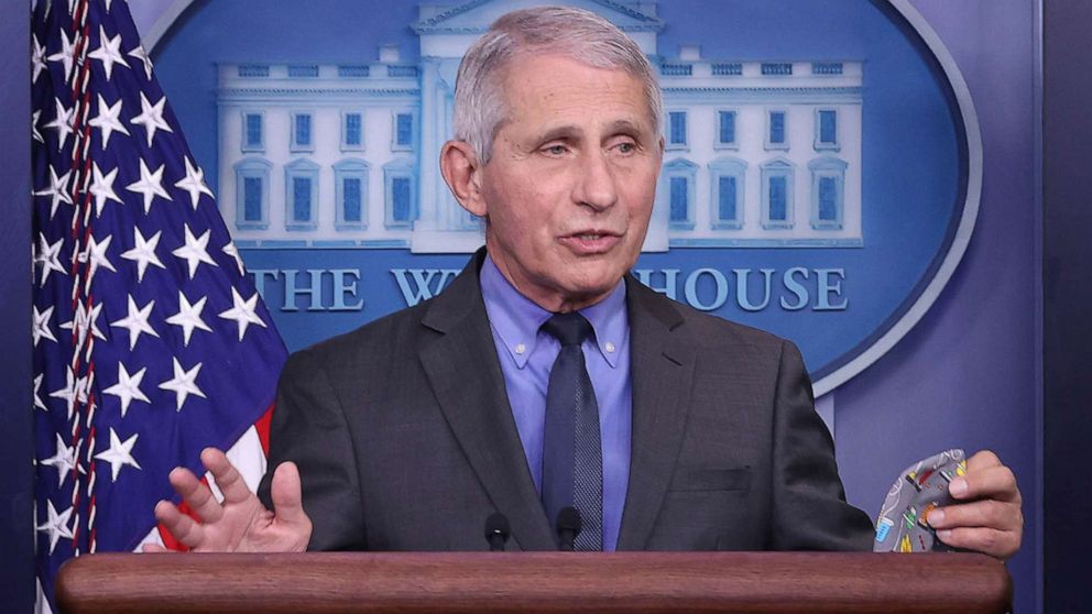 Vaccinations are the 'end game' to the COVID-19 crisis in
India: Fauci 1