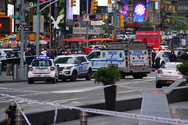 Alyssa Vogel, Police Officer Who Saved 4-Year-Old in Times
Square Shooting, Credits 'Instinct' 1