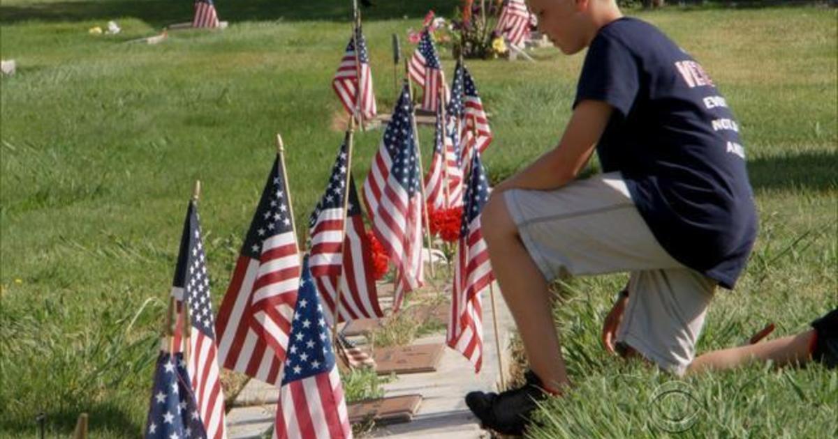California boy becomes pied piper of patriotism 1