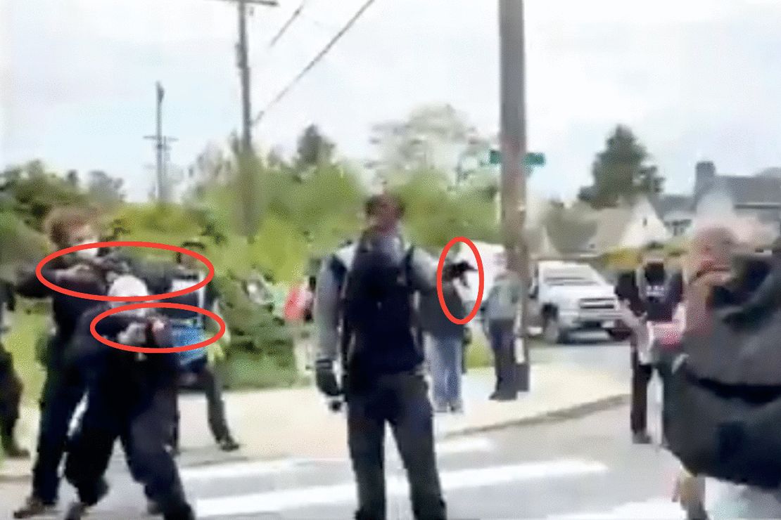 Man Beaten and Held at Gunpoint by BLM/Antifa Says Attacker
Used 'George Floyd Restraint' on His Neck 1
