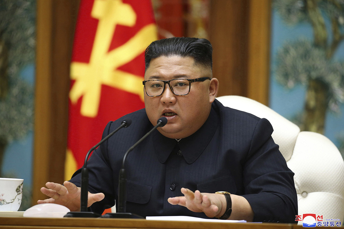 North Korea's Kim berates officials for 'grave' coronavirus
lapse 1