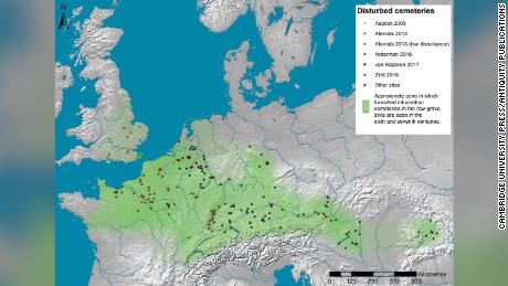 Medieval Europeans regularly reopened graves — and not to
rob them 1