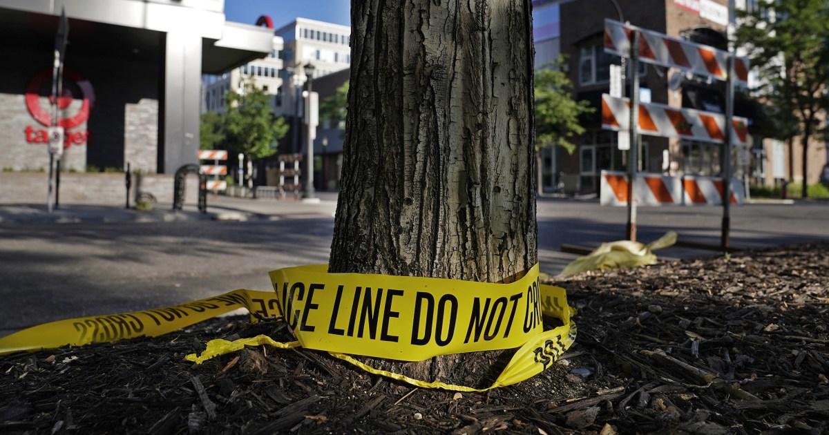 Minneapolis man who allegedly drove into protesters charged
with murder 1