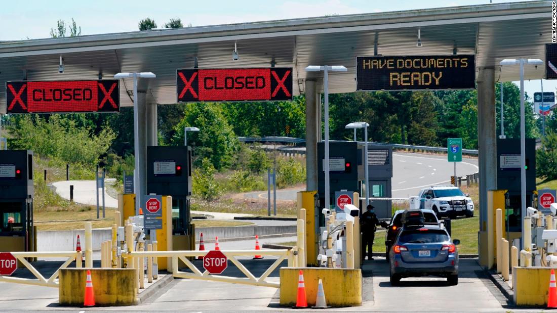 US extends Covid-19 travel restrictions with Canada and
Mexico 1