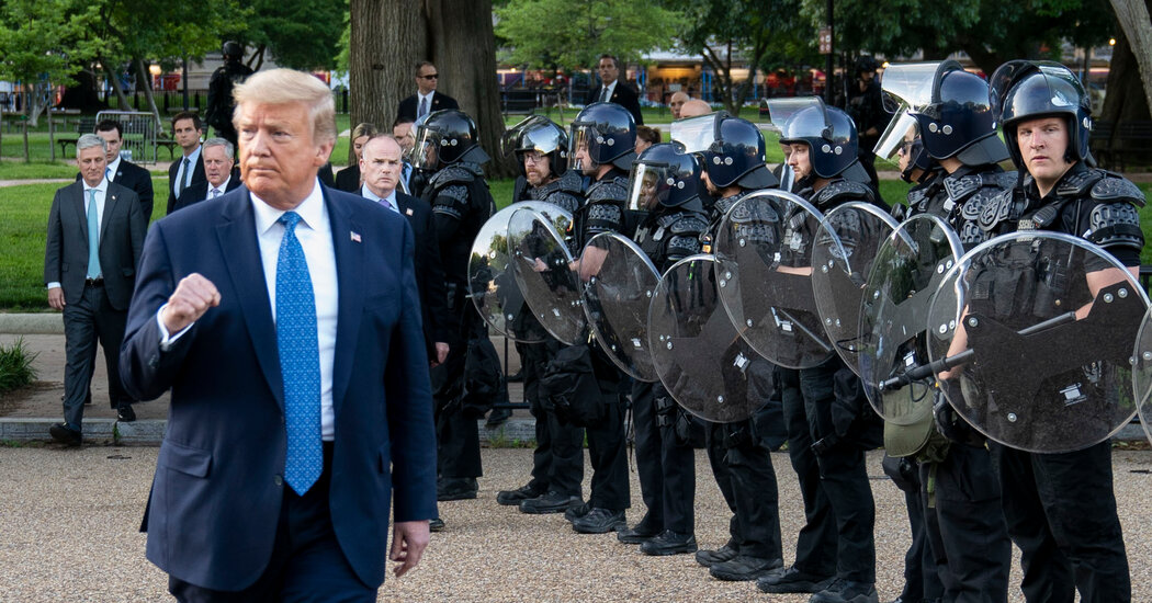 Trump Aides Prepped Insurrection Act Order Amid
Protests 1