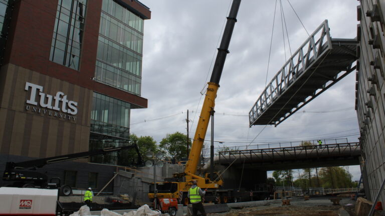 The opening of the MBTA's Green Line Extension will be
delayed by several months 1