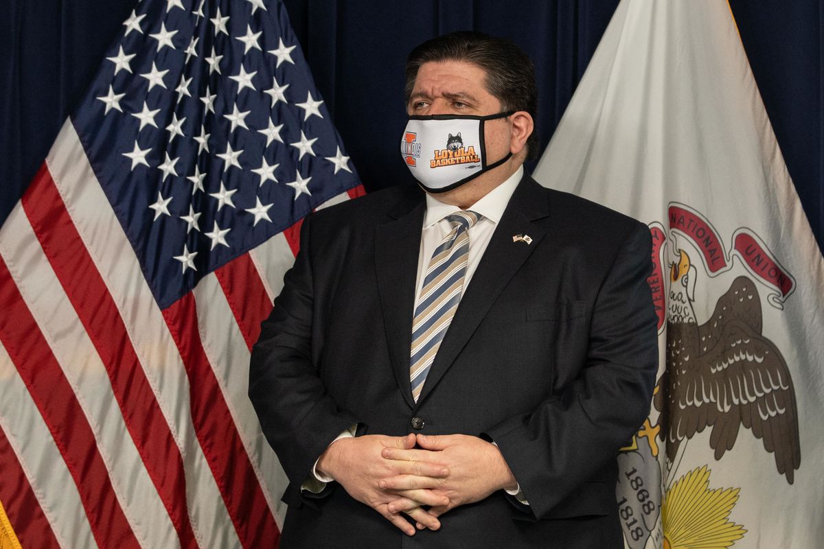 Pritzker urges shots and masks to guard against looming
spike of highly contagious COVID-19 variant: ‘This is very
real’ 1