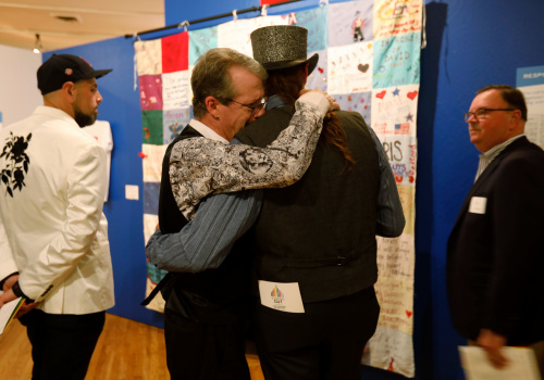 Photos: LGBTQ exhibit focused on Silicon Valley movement
opens at History Park 1