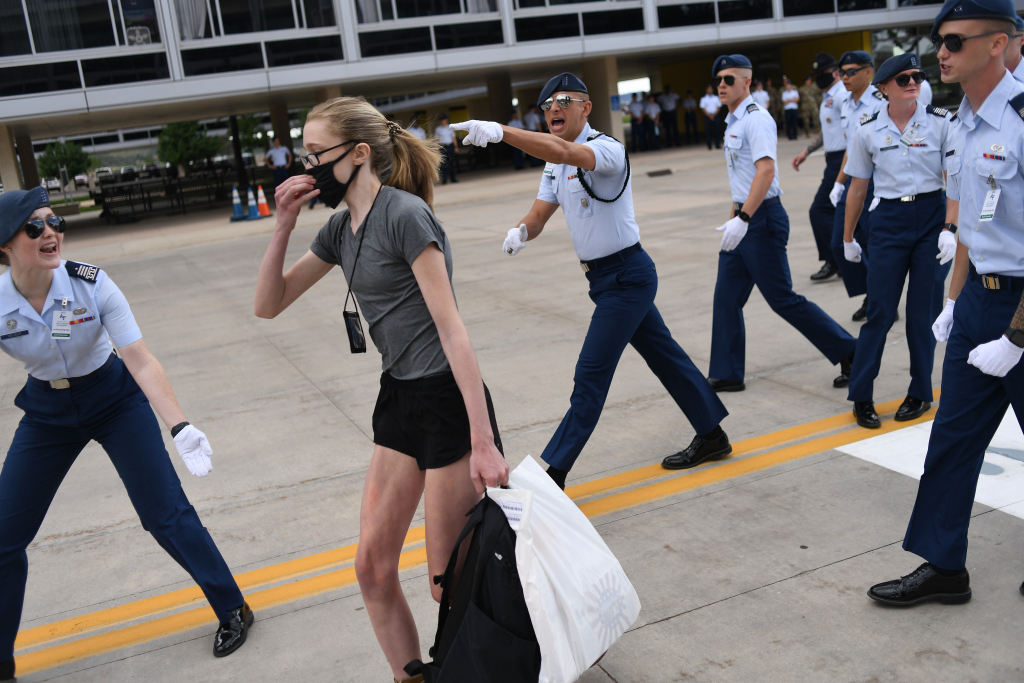 PHOTOS: In-processing Day for U.S. Air Force Academy’s Class
of 2025 1