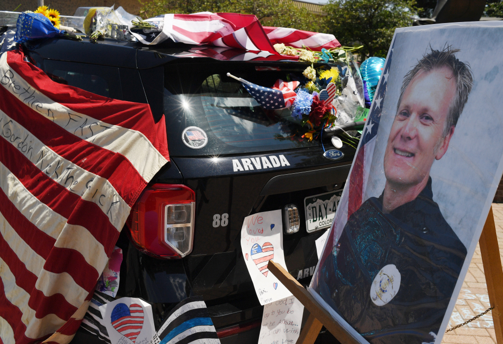 Funeral procession for Officer Gordon Beesley will close
roads Tuesday morning 1
