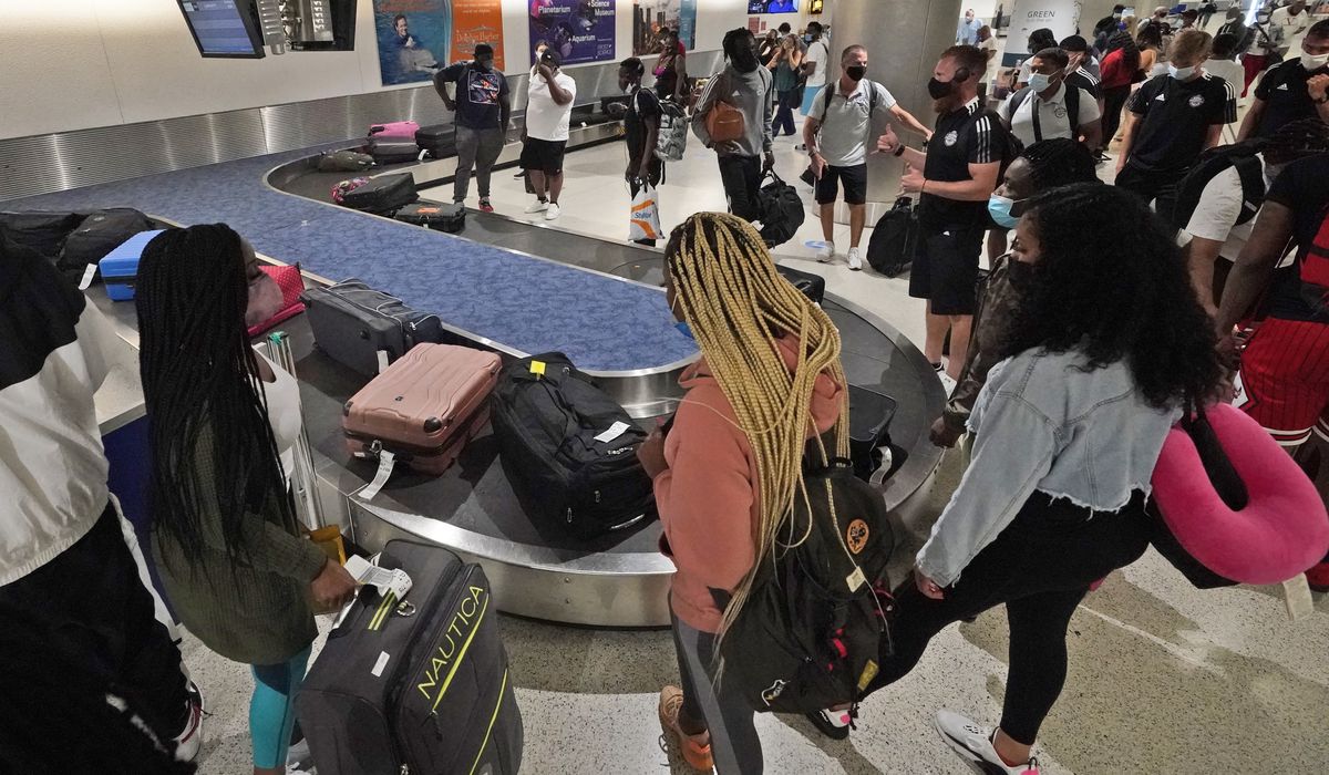 Miami International Airport to start using COVID-19
detection dogs in new study 1 Miami International Airport to start using COVID-19
detection dogs in new study 1