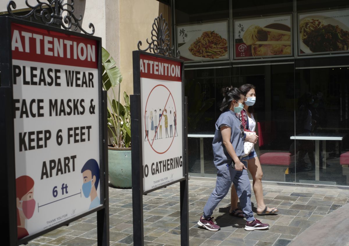 Los Angeles County encourages people to keep wearing masks
indoors as Delta variant spreads 1 Los Angeles County encourages people to keep wearing masks
indoors as Delta variant spreads 1