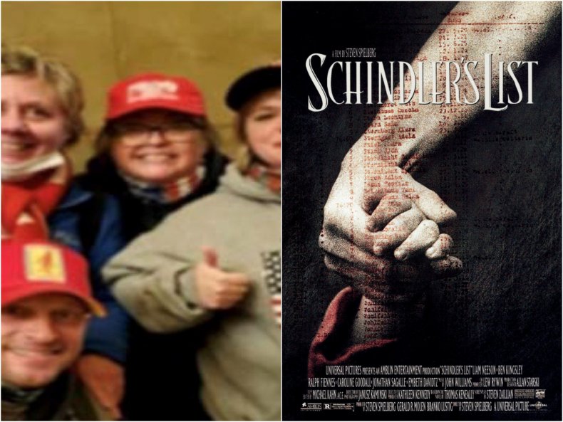 Capitol Rioter Anna Lloyd Watched 'Schindler's List' to
Educate Herself After January 6 1