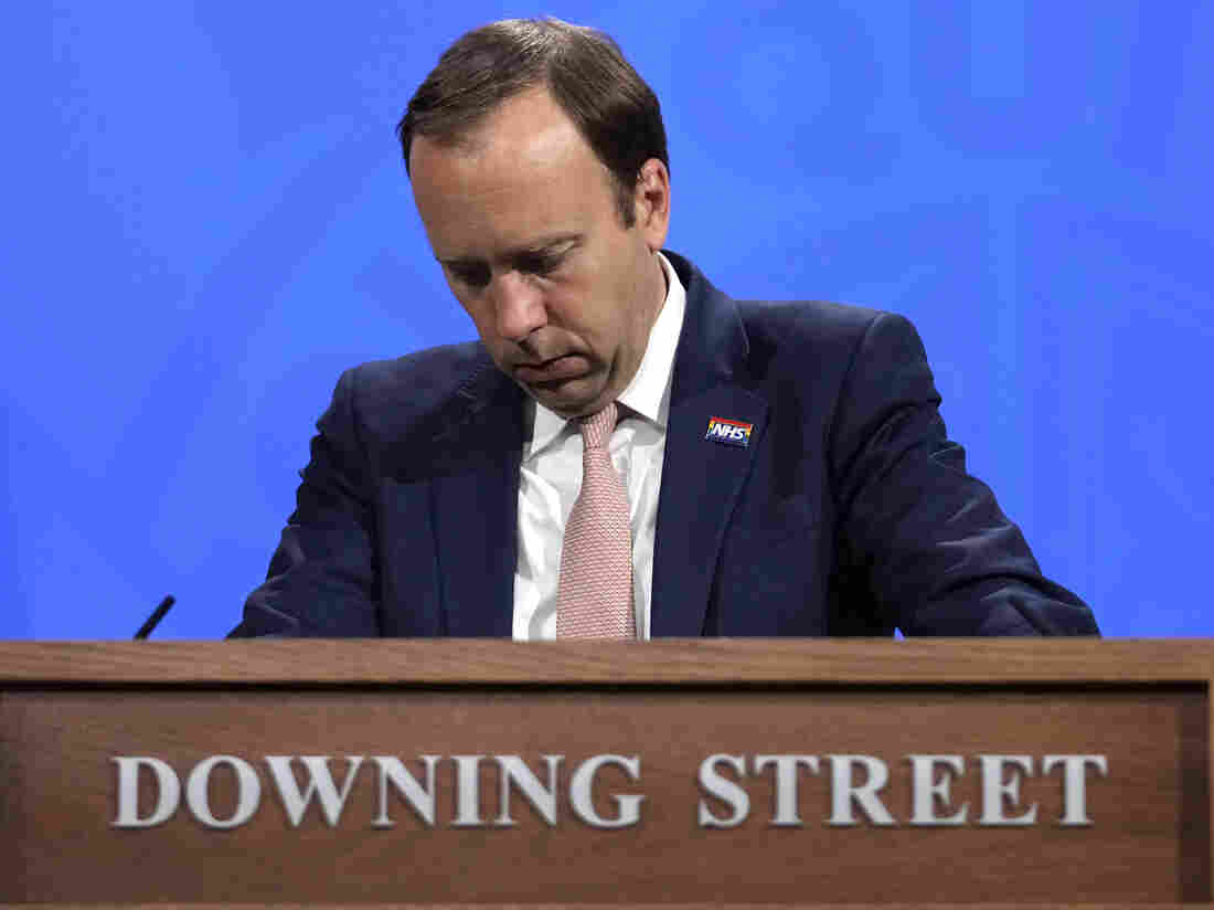 U.K.'s Health Chief Resigns After Breaching Coronavirus
Rules With A Kiss 1