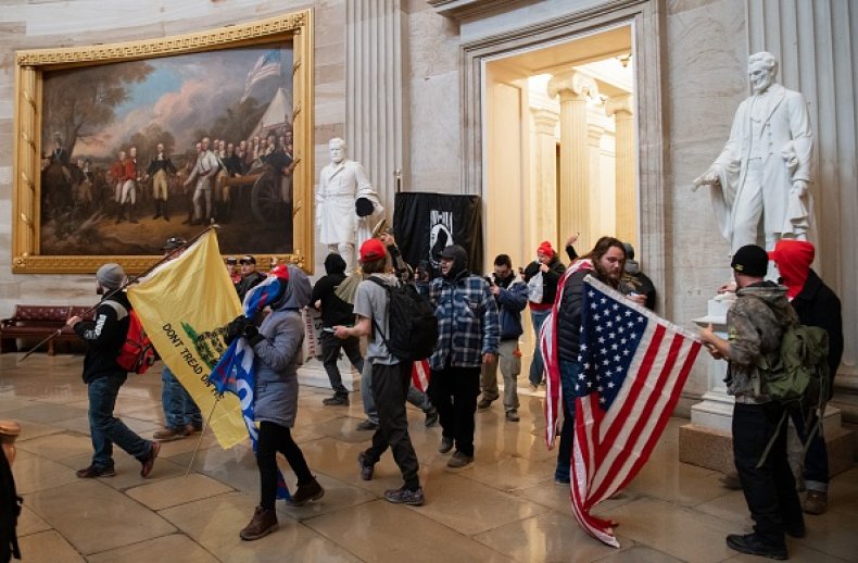Capitol Rioter Donovan Crowl's Mom Tears Up As She Slams
Trump for Abandoning Her Son 1