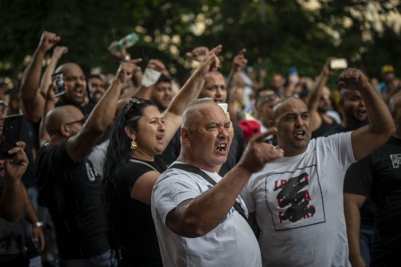 Czechs Hold 'Roma Lives Matter' Protest After Video Shows
Cops Using Knee Like Derek Chauvin 1