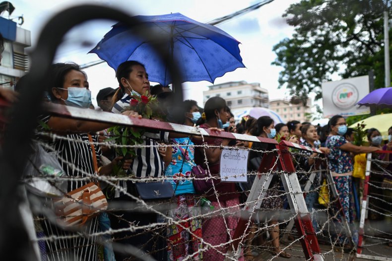 Myanmar to Release Around 2,300 Prisoners Who 'Did Not Lead'
Riots Over Military Coup 1