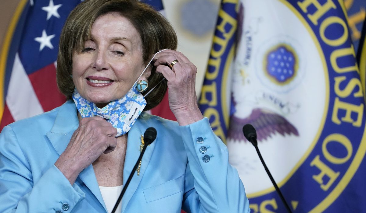 Pelosi not giving up on flipping Manchin on elections bill:
'I think he left the door open' 1