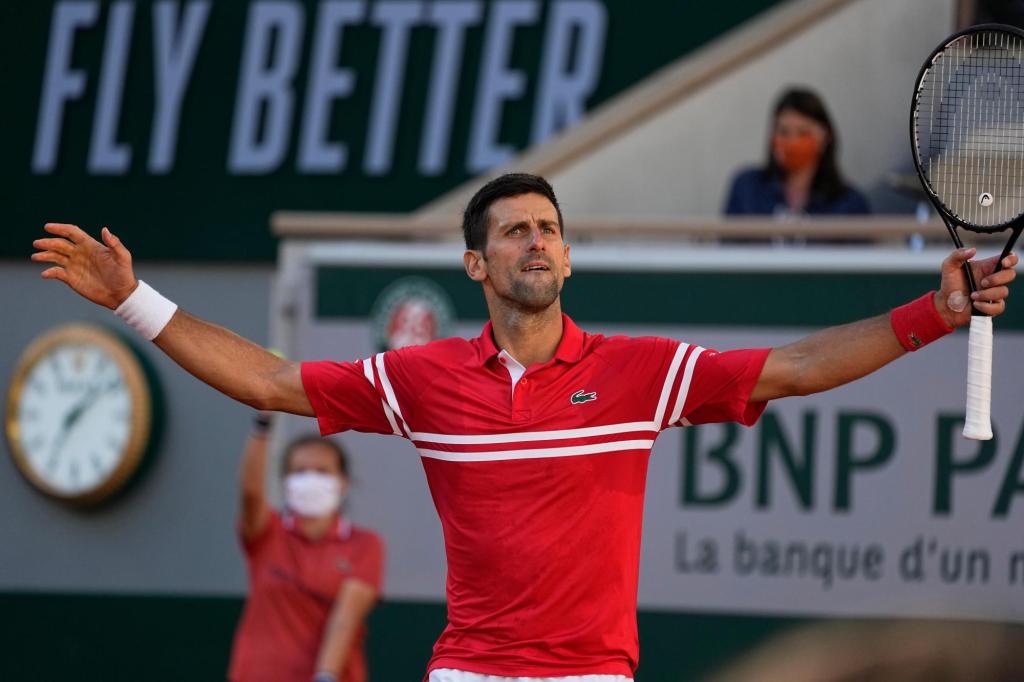 Comeback! Novak Djokovic tops Stefanos Tsitsipas at French
Open for Slam 19 1