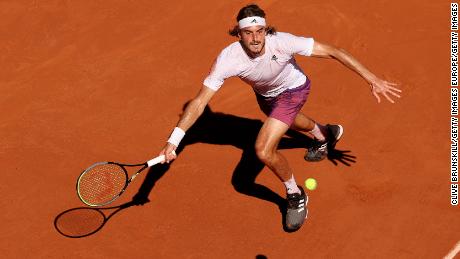 'This is entirely dedicated to her': Stefanos Tsitsipas says
his grandmother passed away five minutes before French Open
final 1