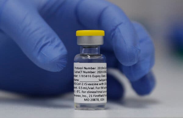 Novavax Offers U.S. a Fourth Strong Covid-19 Vaccine 1