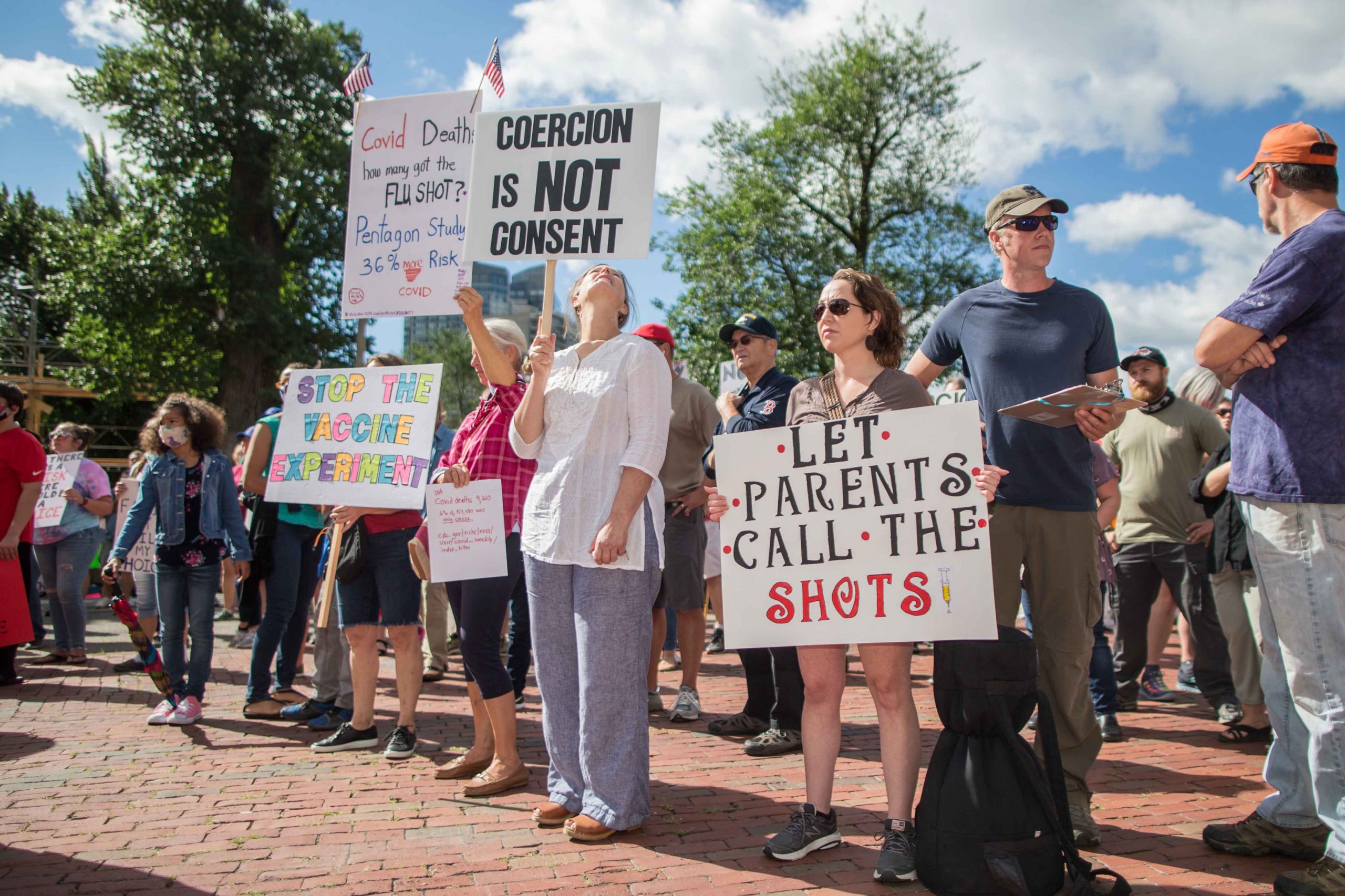 Anti-vax groups rack up victories against Covid-19
push 1