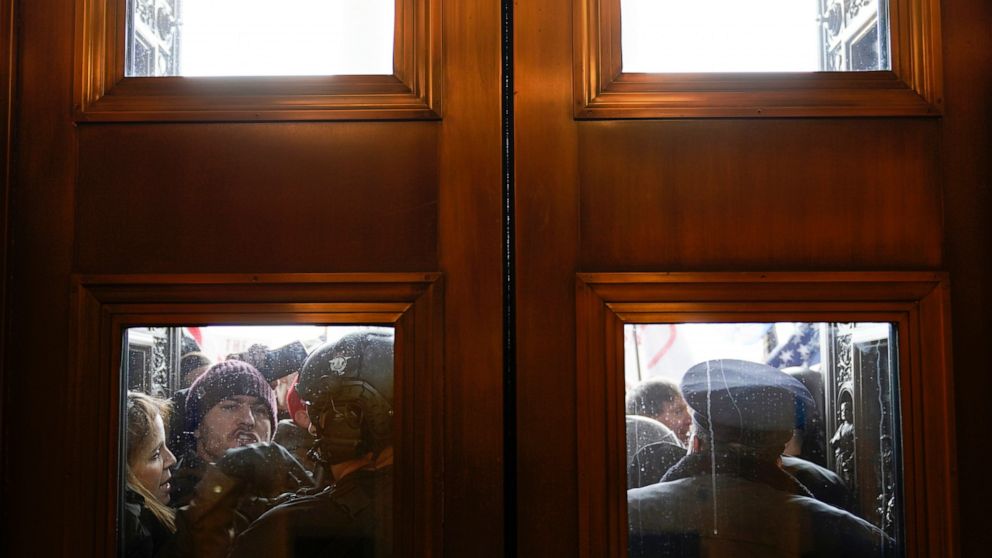 Prosecutors drop case against man charged in Capitol
riot 1